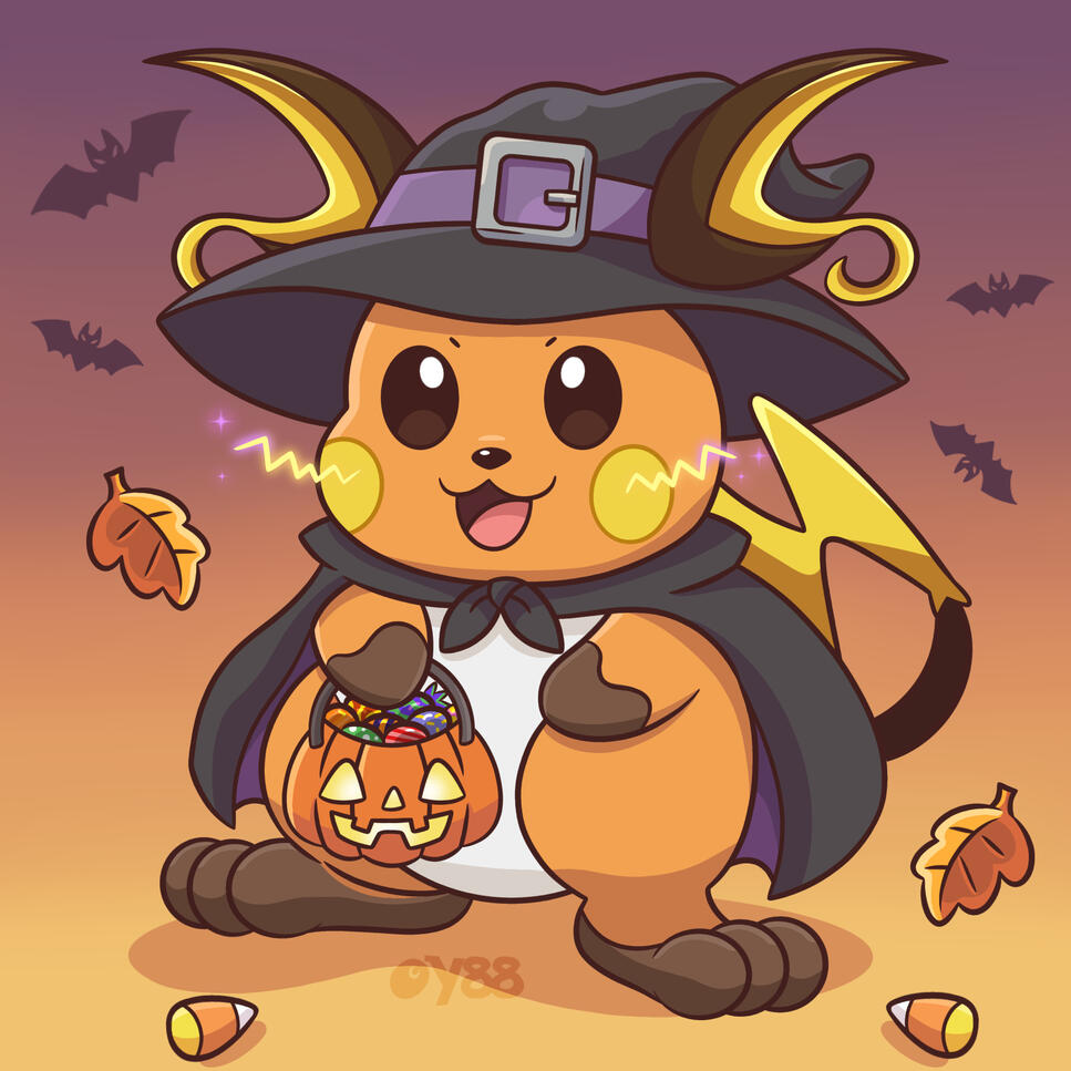 Halloween Raichu 2025